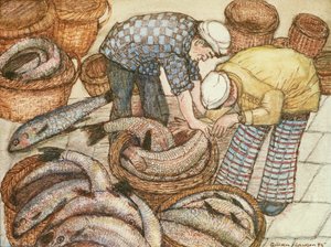Samling i fisken av Gillian Lawson