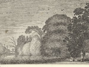 Herde och ryttare i ett skogsbryn av Gillis van Scheyndel (I) (possibly)