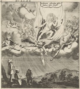 Kristus visar sig i himlen av Gillis van Scheyndel (I)