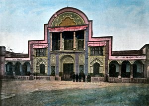 Porten till Shahens palats, Teheran, c1890