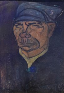 Huvud av en fiskare, fiskare från Burano