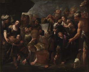 Moses hämtar vatten från klippan