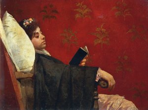 Läsaren, av Gioacchino Toma av Gioacchino Toma