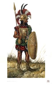 Roman antiquite: soldat i den romerska armén på 800-talet f.Kr. av Giorgio Albertini
