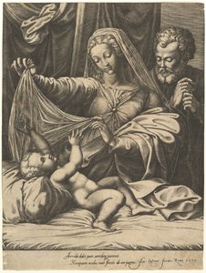 Madonnan av Loreto, 1575. av Giorgio Ghisi
