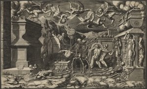 Hesekiels syn av Giorgio Ghisi
