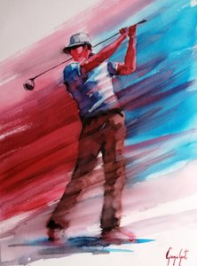 Dynamisk golfsving av Giorgio Gosti