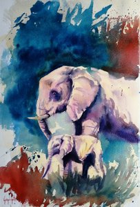 Gentle Elephant Bond av Giorgio Gosti