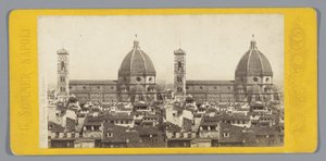 Utsikt över Florens domkyrka av Giorgio Sommer