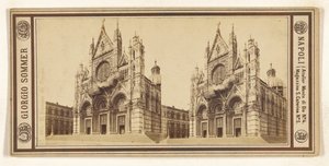 Katedralen i Siena av Giorgio Sommer
