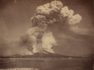 Vesuvius, aktiv, 1872
