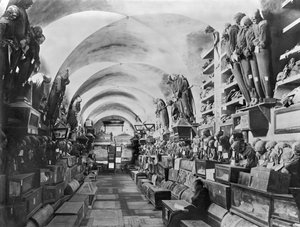 Mumier i katakomberna i Palermo, Italien
