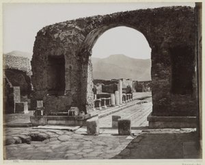Utgrävningar i Pompeji av Giorgio Sommer