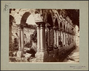 Palermo. S. Giovanni degli Eremati, klostergång av Giorgio Sommer