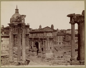 Rom - Septimius Severus-bågen av Giorgio Sommer