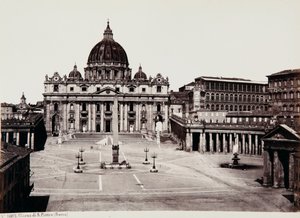 Basilikan S. Pietro, Vatikanstaten av Giorgio Sommer