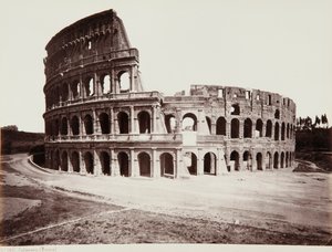 Colosseum eller flaviska amfiteatern, Rom av Giorgio Sommer