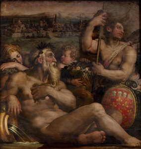 Allegori av Prato, 1563-1565 av Giorgio Vasari