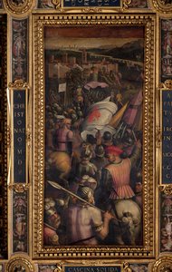 Fångst av Cascina av Giorgio Vasari