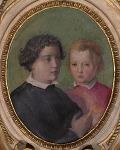 Giovanni och Garzia de Medici, 1556-1558 av Giorgio Vasari