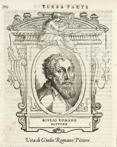 Milano, Biblioteca Braidense, Vite de piv excellent, Giorgio Vasari 1568, Giulio Romano av Giorgio Vasari