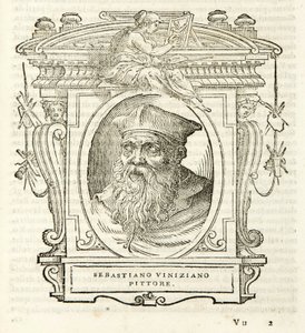 Milano, Biblioteca Braidense, Vite de piv excellent, Giorgio Vasari 1568, Sebastian Viniziano av Giorgio Vasari