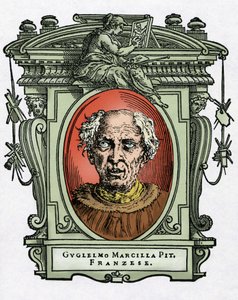 Porträtt av William av Marcillat av Giorgio Vasari