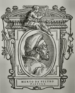 Porträtt av Morto da Feltre av Giorgio Vasari