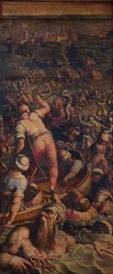 Turkarnas rutt vid Piombino, 1563-1565 av Giorgio Vasari