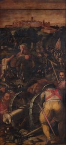 Stormningen av Monteriggioni, 1563-1565 av Giorgio Vasari