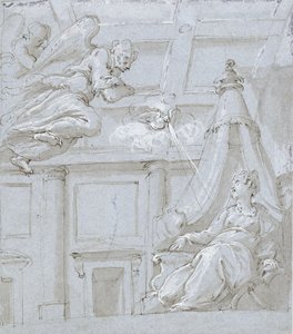 Bebådelsen av Giorgio Vasari