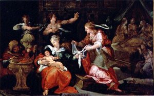 Jungfruns födelse av Giorgio Vasari