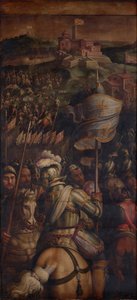 Infångandet av fästningen Monastero, 1563-1565 av Giorgio Vasari