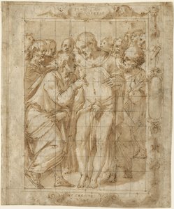 The Incredulity of Saint Thomas, c.1556-57 av Giorgio Vasari