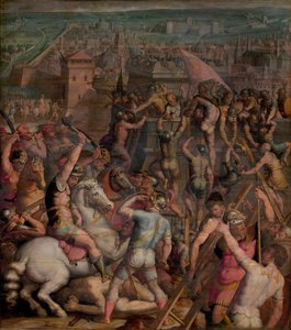 Intagandet av Milano, 1555-1562 av Giorgio Vasari