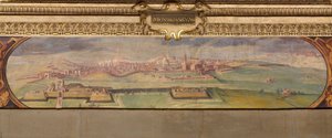 Utsikt över Siena, 1557-1558 av Giorgio Vasari