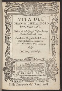 Livet för den store Michelagnolo Buonarroti av Giorgio Vasari