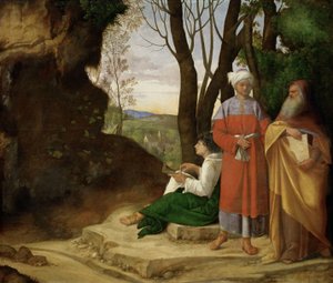 Tre filosofer av Giorgione