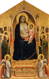 Alla helgons Madonna tronande