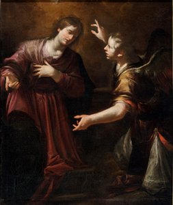 Annunciation, Första hälften av 1600-talet (olja på duk)