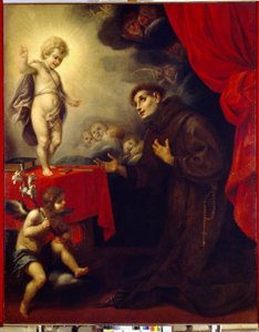 Vision av Sankt Antonius av Padua av Giovan Battista Montini