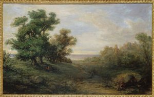 Italien, landskap av Giovanni Carnovali