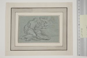 Kristus i Getsemane och ängeln med kalken av Giovanni Agostino Ratti