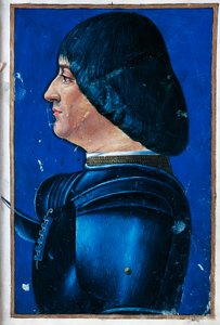 Porträtt av Ludovico Maria Sforza, Moro (Vigevano