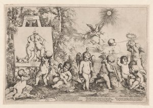 Allegori med putti