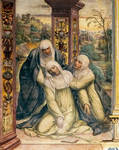 Ecstasy of Saint Catherine of Siena (detalj)