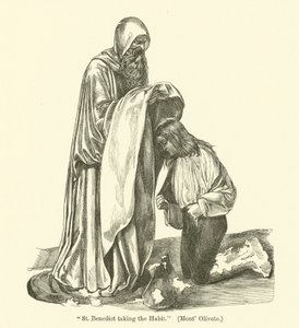 St Benedict tar vanan av Giovanni Antonio Bazzi Sodoma