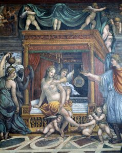 Sala delle Nozze di Alessandro e Rossana Hall av Alexander den stores bröllop 356-323 f.Kr