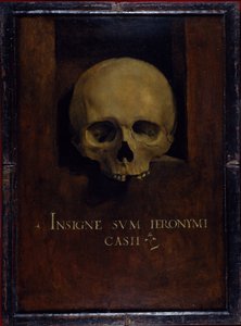 Memento Mori, c.1500 (olja på träpanel)