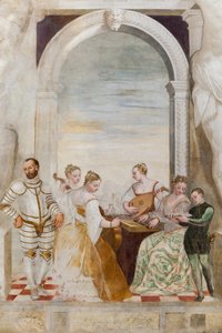 The Concert, Main Hall, ca 1570 (fresk)